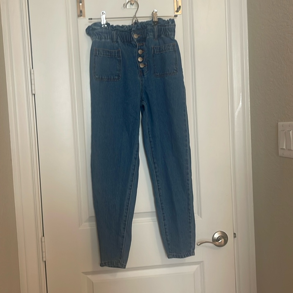 TGLA, skinny jeans, blue, size XS